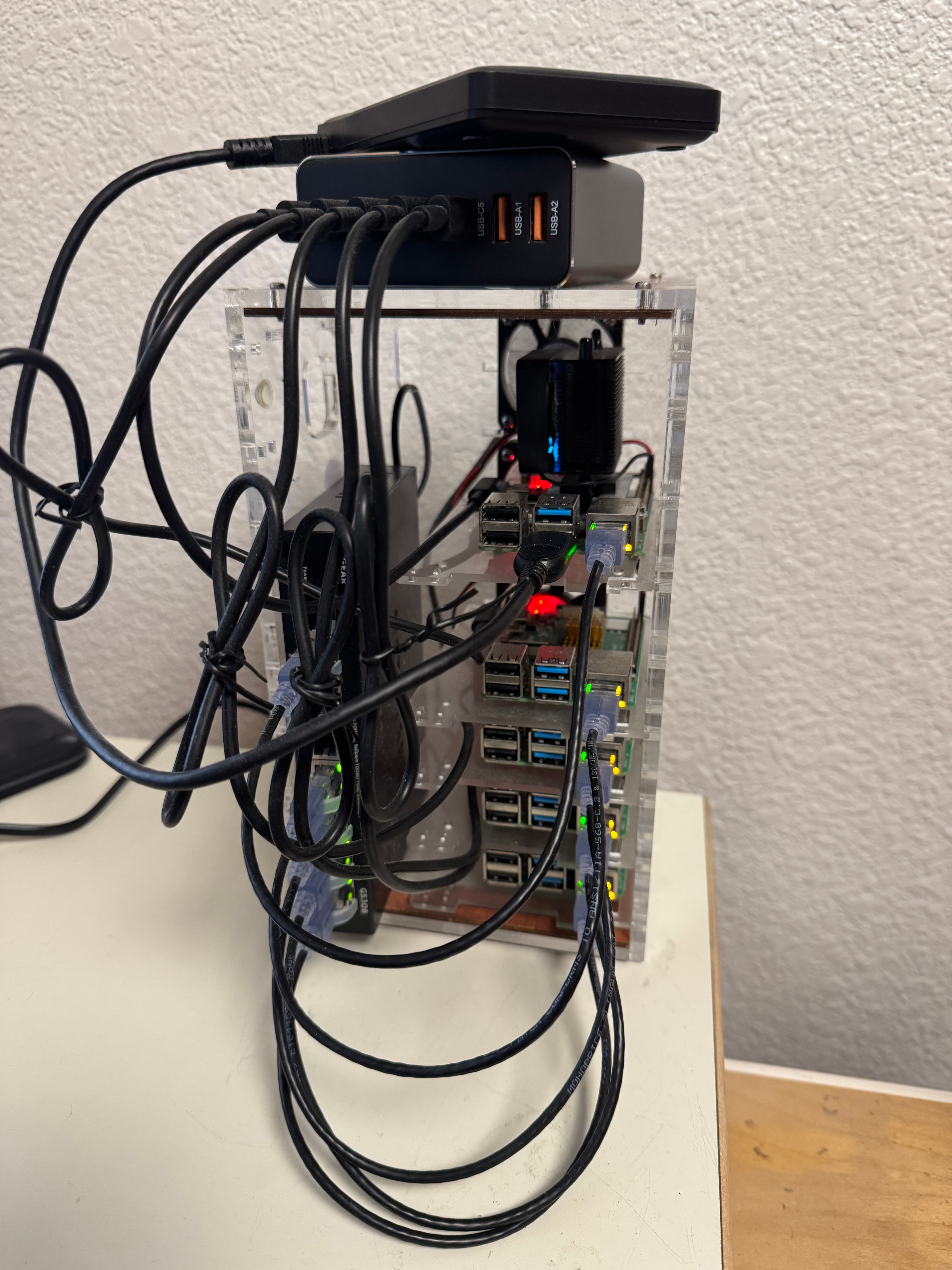 Raspberry Pi Cluster image 1